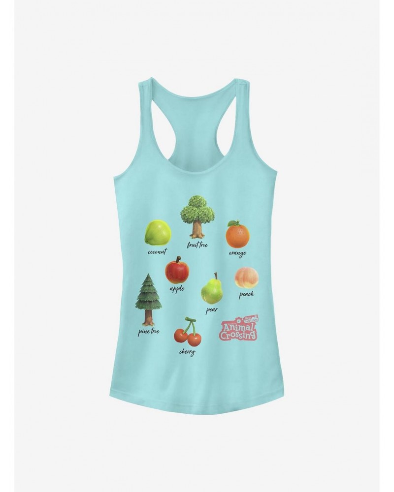 Nintendo Animal Crossing Fruits And Trees Girls Tank $8.72 Tanks