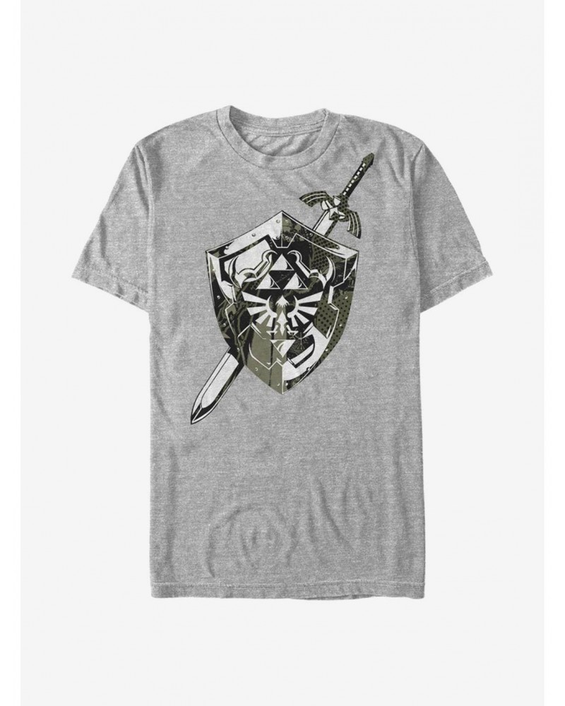 The Legend Of Zelda Shield Collage T-Shirt $7.03 T-Shirts