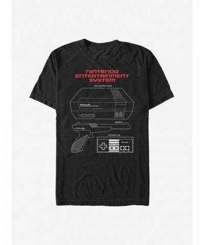 Nintendo Nintendo Entertainment System T-Shirt $6.02 T-Shirts