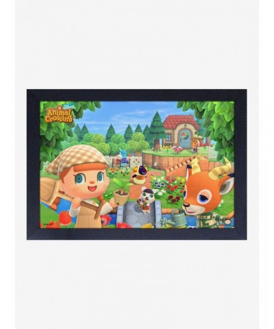 Animal Crossing New Horizons Spring Framed Poster $8.96 Posters