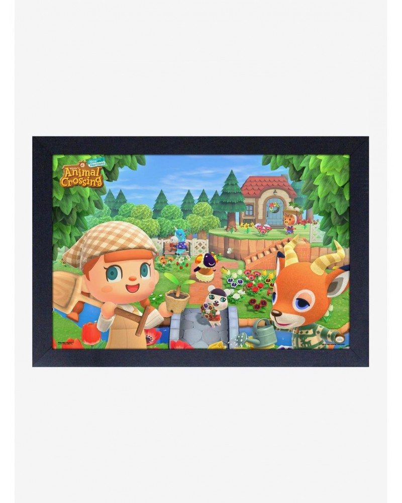 Animal Crossing New Horizons Spring Framed Poster $8.96 Posters