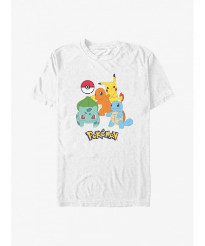 Pokemon Pokeball Group T-Shirt $7.19 T-Shirts