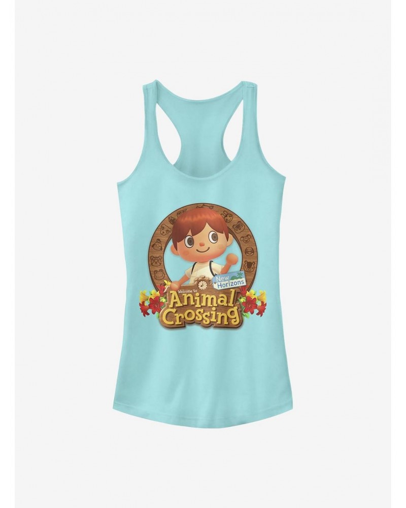 Nintendo Animal Crossing Villager Emblem Girls Tank $6.27 Tanks