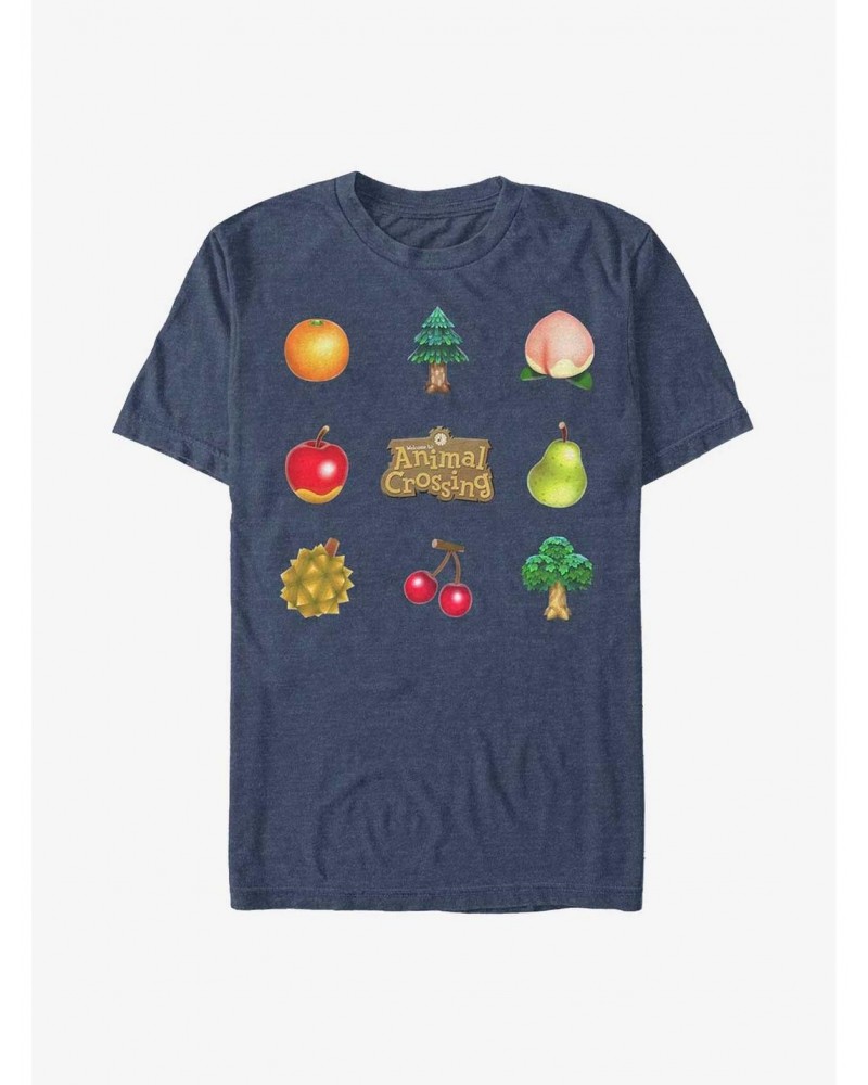 Nintendo Animal Crossing Island Fruit T-Shirt $6.02 T-Shirts