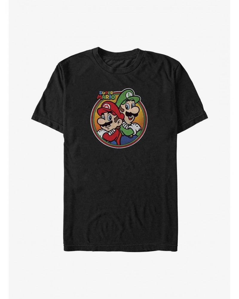 Nintendo Bros Mario and Luigi Big & Tall T-Shirt $9.42 T-Shirts