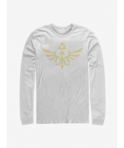 Nintendo The Legend of Zelda Triumphant Triforce Long-Sleeve T-Shirt $11.05 T-Shirts