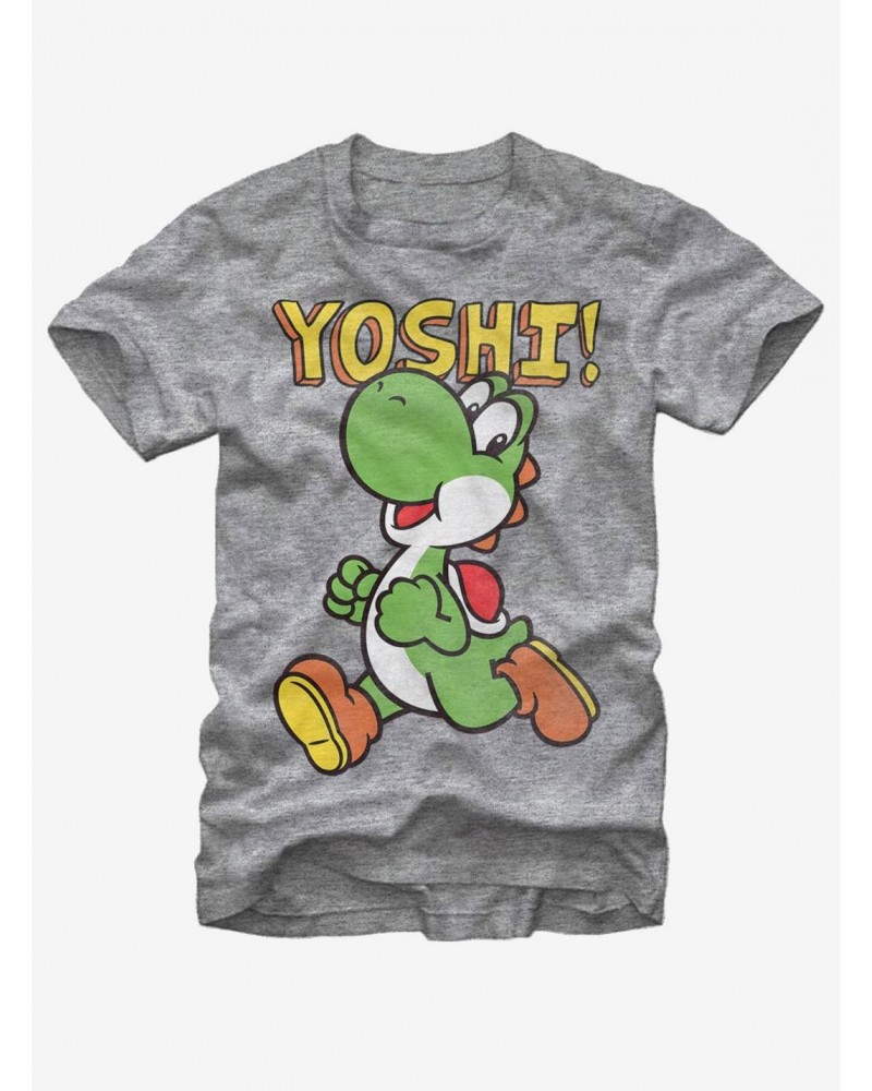 Nintendo Running Yoshi T-Shirt $7.19 T-Shirts