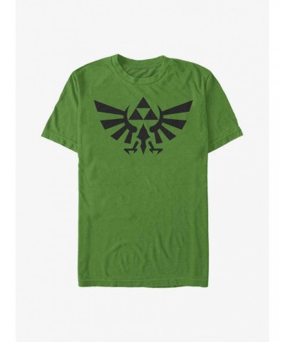 Nintendo Hyrule Crest T-Shirt $7.19 T-Shirts