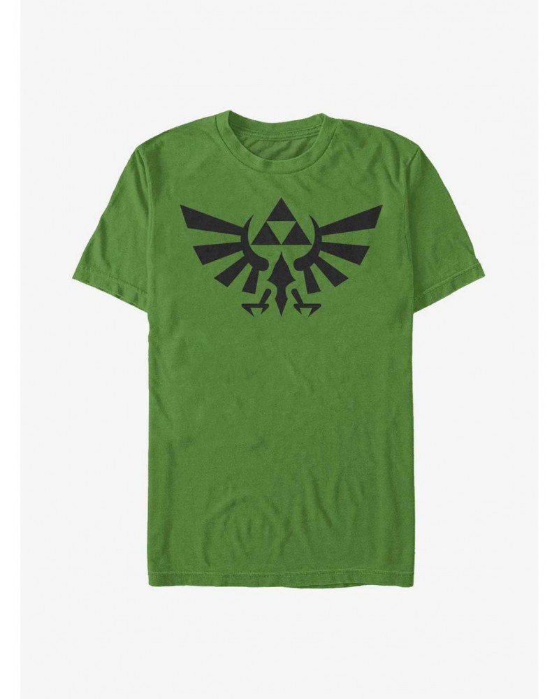 Nintendo Hyrule Crest T-Shirt $7.19 T-Shirts