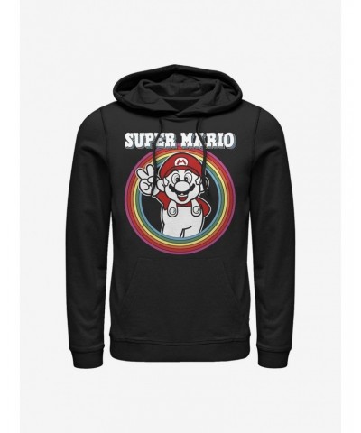 Super Mario Rainbow Mario Hoodie $13.20 Hoodies