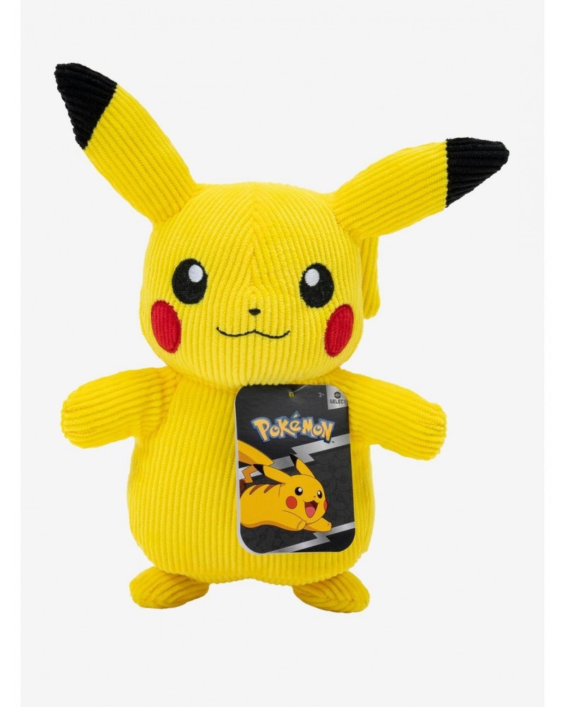 Pokemon Pikachu Corduroy Plush $7.15 Plush