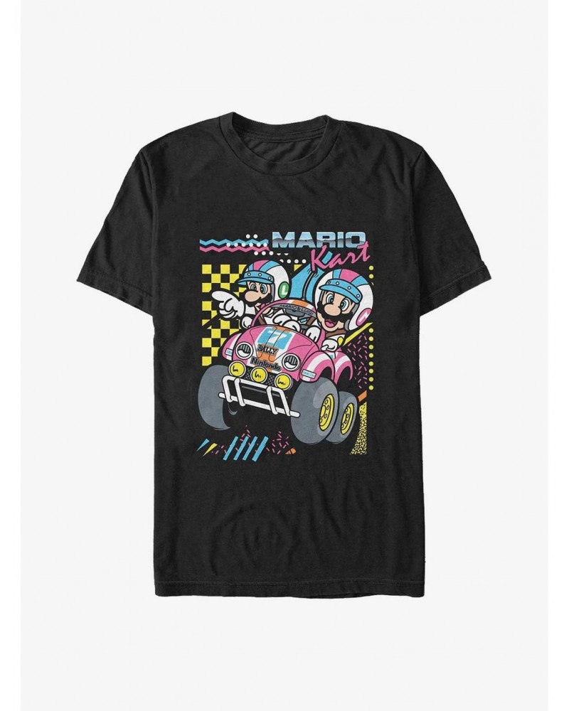 Mario Kart Dart Poster Big & Tall T-Shirt $7.33 T-Shirts