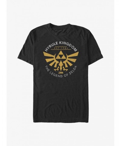 Nintendo The Legend of Zelda Hyrule Kingdom Symbol T-Shirt $5.19 T-Shirts