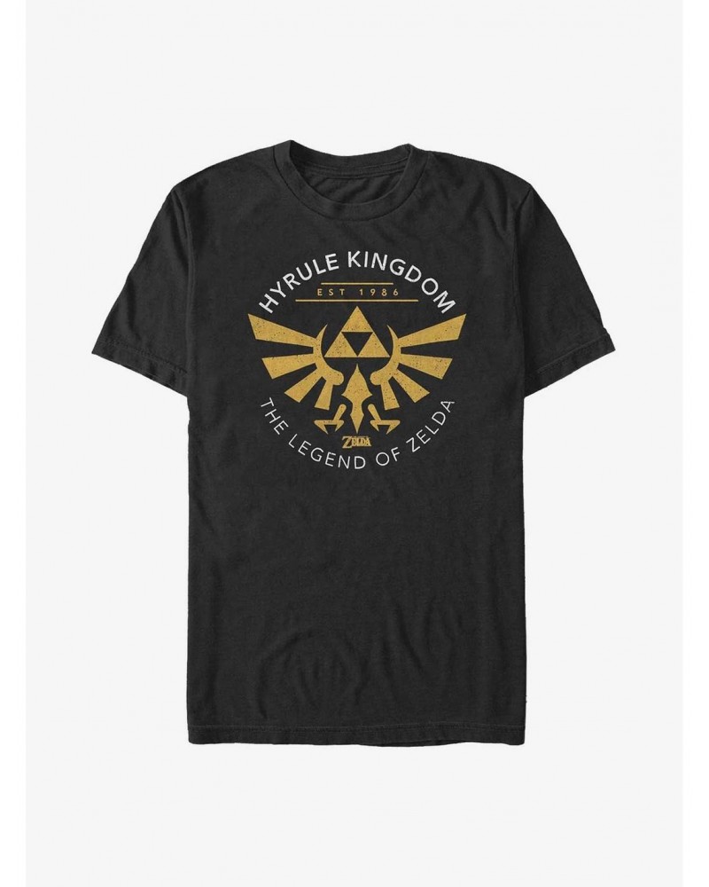 Nintendo The Legend of Zelda Hyrule Kingdom Symbol T-Shirt $5.19 T-Shirts