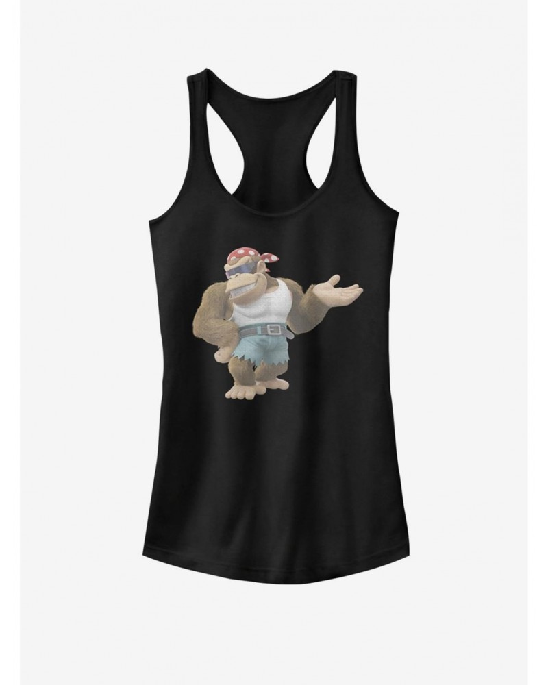 Nintendo Funky Kong Vintage Girls Tank $8.54 Tanks