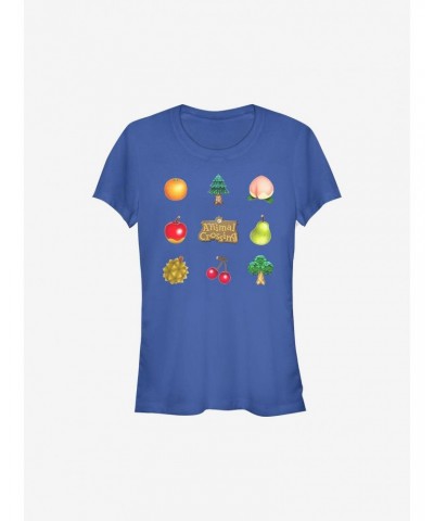 Nintendo Animal Crossing Items Girls T-Shirt $6.80 T-Shirts