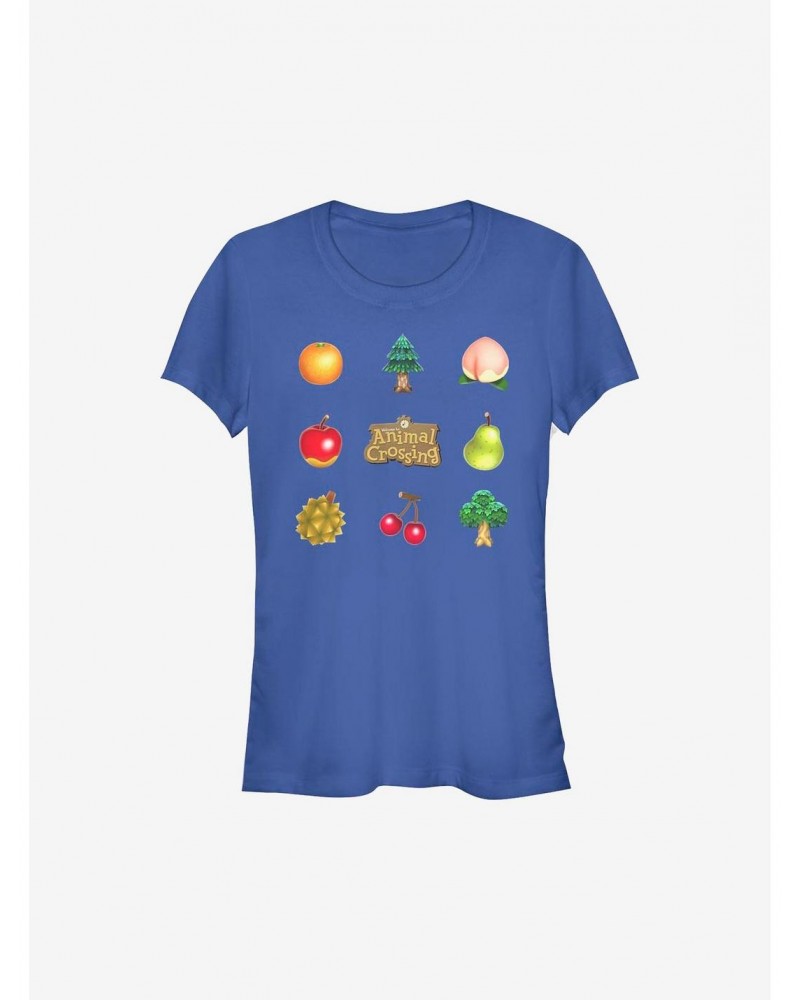 Nintendo Animal Crossing Items Girls T-Shirt $6.80 T-Shirts