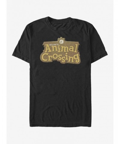 Extra Soft Nintendo Animal Crossing Animal Crossing Logo T-Shirt $6.68 T-Shirts