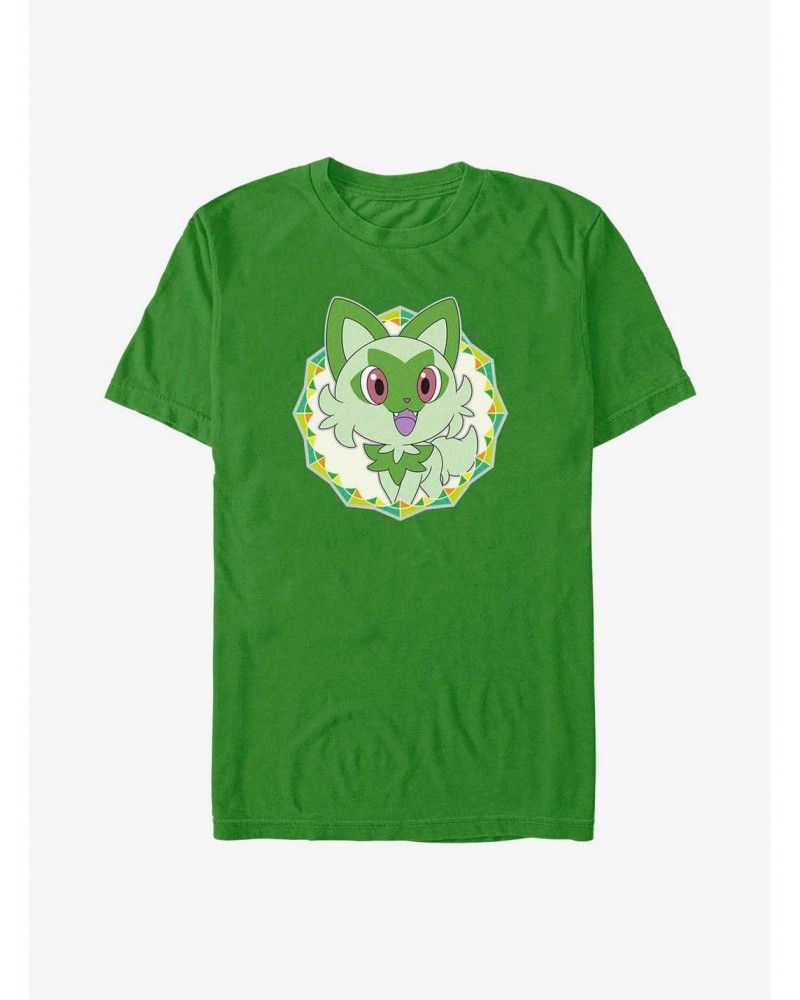 Pokemon Sprigatito Sparkle T-Shirt $6.86 T-Shirts