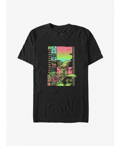 The Legend of Zelda Link Poster Big & Tall T-Shirt $9.21 T-Shirts