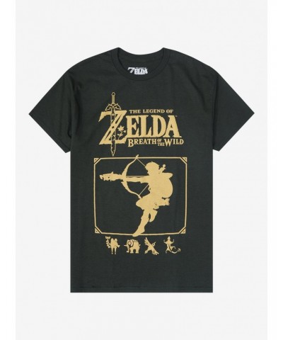 The Legend Of Zelda: Breath Of The Wild Divine Beasts T-Shirt $6.52 T-Shirts