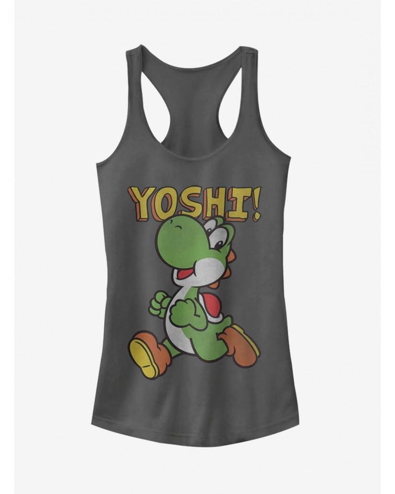 Nintendo Running Yoshi Girls Tank $7.15 Tanks