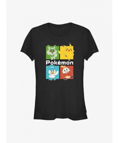 Pokemon Newest Starters Girls T-Shirt $7.15 T-Shirts