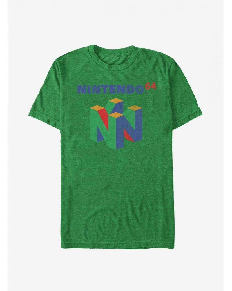 Nintendo N64 Logo T-Shirt $7.36 T-Shirts