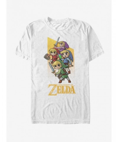 Nintendo Legend of Zelda Four Sword Link T-Shirt $8.37 T-Shirts